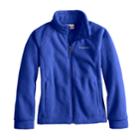 Girls 4-18 Columbia Three Lakes Lightweight Fleece Jacket, Size: L(14/16), Drk Purple