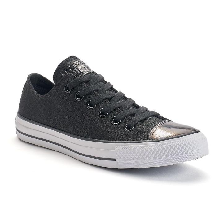 Women's Converse Chuck Taylor All Star Brushed-toe Shoes, Size: 5, Black