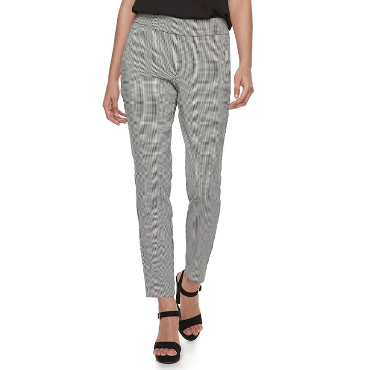 Women's Elle™ Pull-on Skinny Pants, Size: Large, Oxford