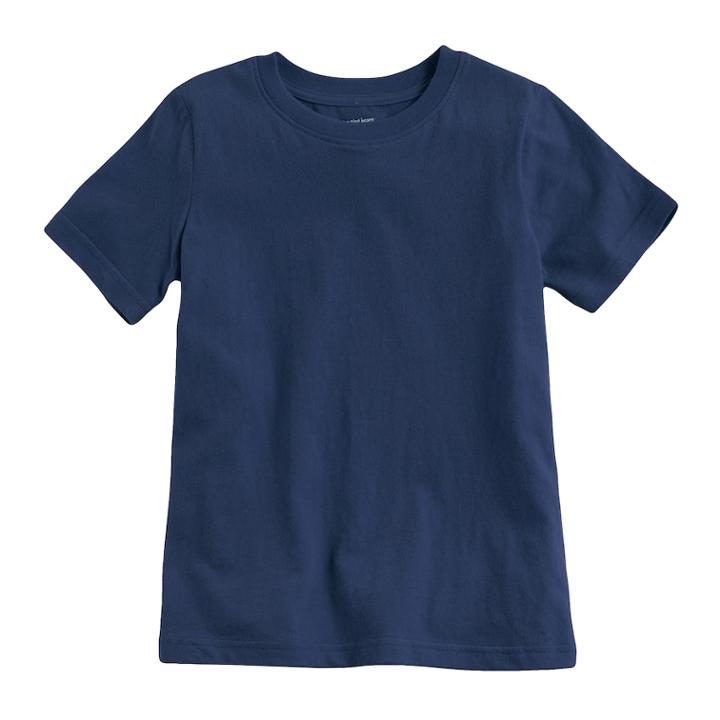 Boys 4-10 Jumping Beans&reg; Solid Tee, Size: 7x, Dark Blue