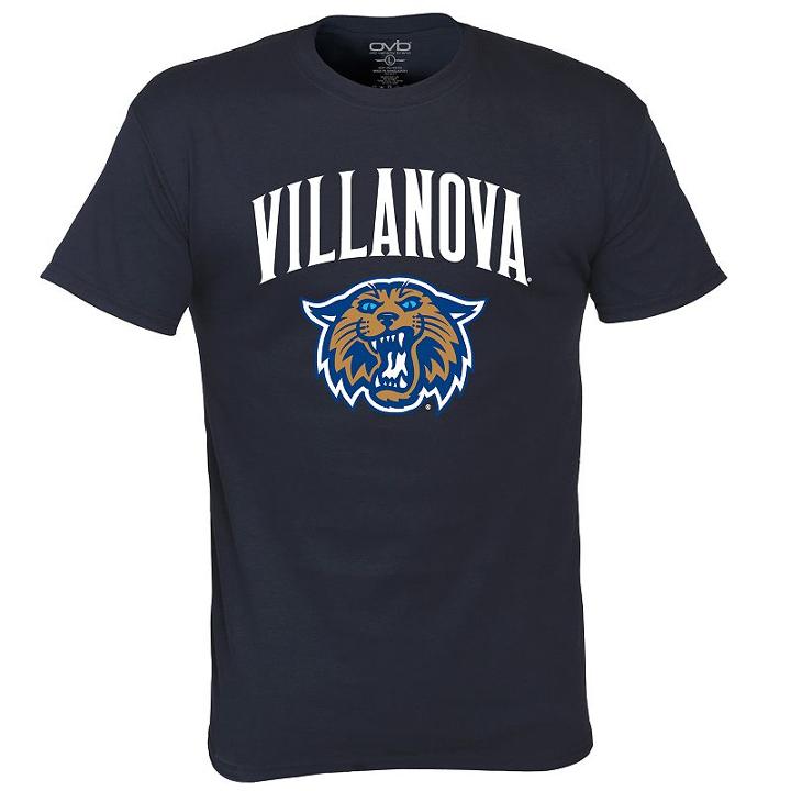 Men's Villanova Wildcats Pride Mascot Tee, Size: Small, Blue (navy)