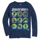 Boys 8-20 Jurassic World Hall Of Fame Tee, Size: Small, Blue (navy)