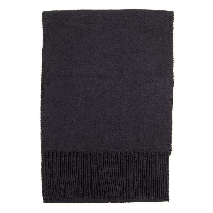 Men's Dockers Solid Fringe Scarf, Black