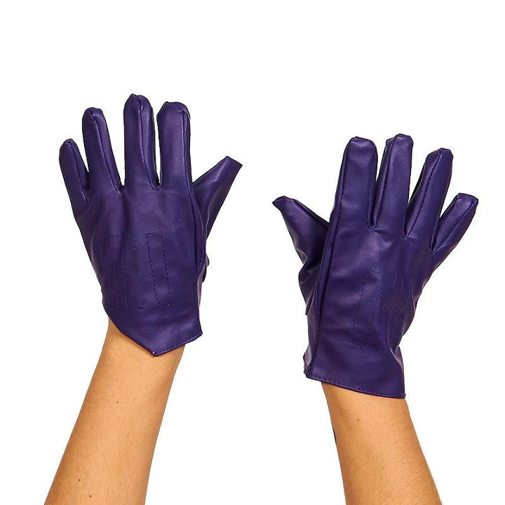 Kids Dc Comics Batman Dark Knight The Joker Costume Gloves, Boy's, Black