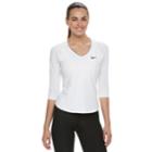 Women's Nike Court Pure Tennis Top, Size: Medium, White