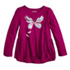 Girls 4-10 Jumping Beans&reg; Shirred-back Top, Size: 5, Dark Pink