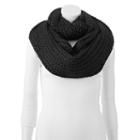Keds Cable-knit Heavy Infinity Scarf, Women's, Black
