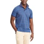 Men's Chaps Coolmax Classic-fit Striped Performance Polo, Size: Xxl, Blue (navy)