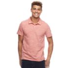 Men's Urban Pipeline&reg; Textured Polo, Size: Small, Med Pink