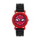 Marvel Comics Spider-man Kids' Time Teacher Watch, Size: Medium, Black