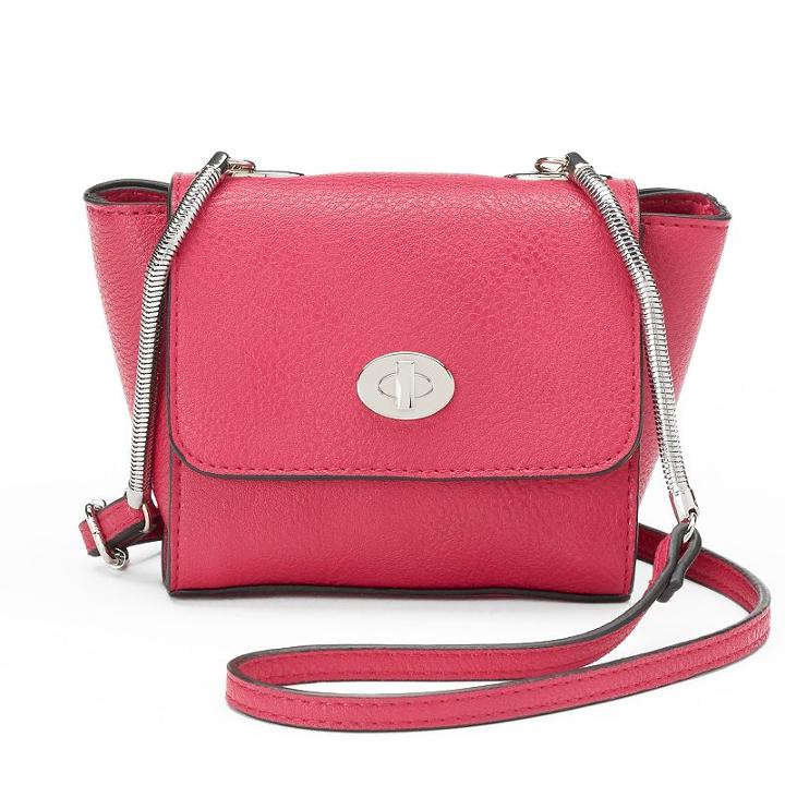 Candie's Elodie Mini Crossbody Bag, Women's, Red
