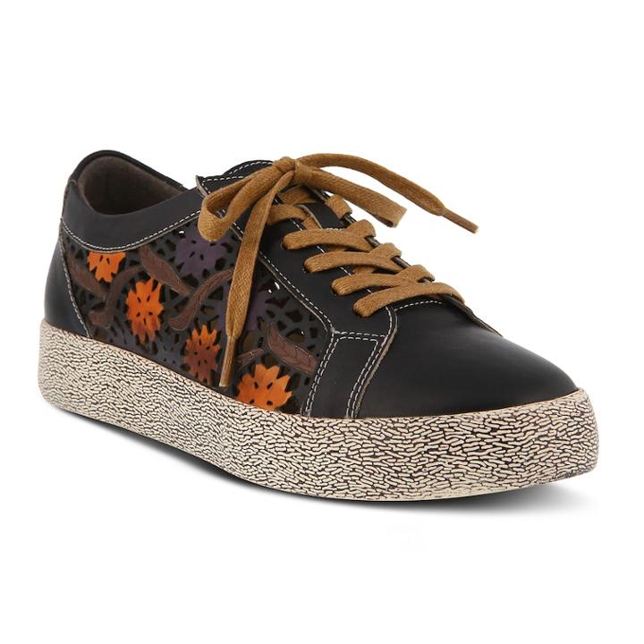 L'artiste By Spring Step Mea Women's Sneakers, Size: 38, Black