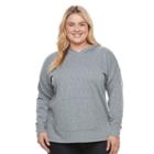 Plus Size Columbia Whitewater Bay Hoodie, Women's, Size: 1xl, Light Grey