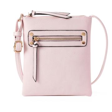 Deluxity Lindsay Crossbody Bag, Women's, Light Pink
