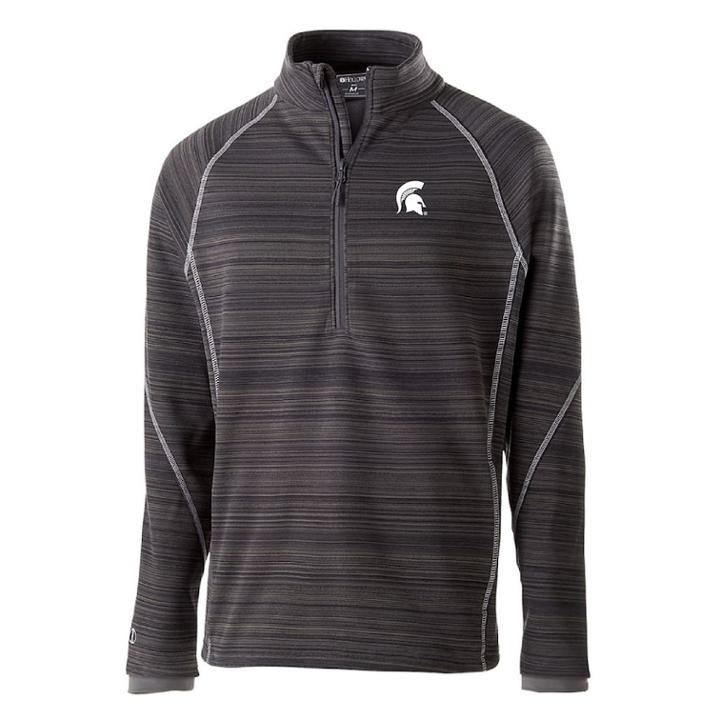 Men's Michigan State Spartans Deviate Pullover, Size: Large, Med Grey