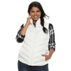 Juniors' Plus Size So&reg; Puffer Vest, Teens, Size: 2xl, Natural