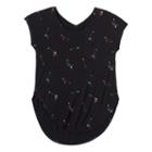 Girls 7-16 & Plus Size Mudd&reg; Dolman Pocket Tee, Girl's, Size: 12 1/2, Black