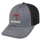 Adult Top Of The World Texas Tech Red Raiders Upright Performance One-fit Cap, Men's, Med Grey