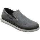 Crocs Santa Cruz Playa Men's Slip-on Shoes, Size: 10, Med Grey