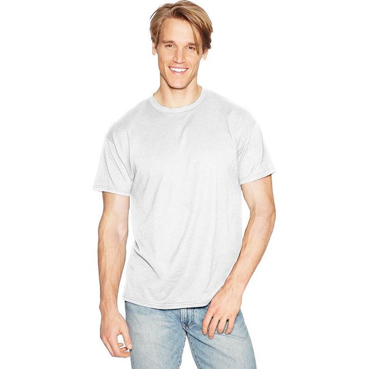 Men's Hanes X-temp Tee, Size: Medium, White