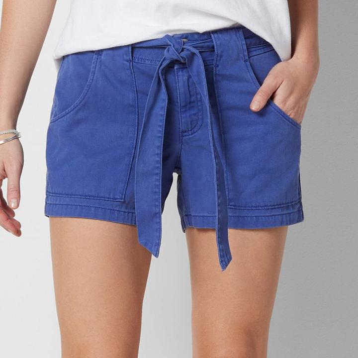 Women's Sonoma Goods For Life™ Soft Shorts, Size: 16, Dark Blue