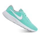 Nike Tanjun Grade School Girls' Running Shoes, Size: 4, Med Green