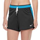 Women's Nike Training Swoosh Mesh Shorts, Size: Xs, Grey (charcoal)