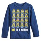Boys 4-12 Jumping Beans&reg; Minions One In A Minion Graphic Tee, Size: 7, Brt Blue