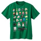 Boys 8-20 Minecraft Sprites Tee, Boy's, Size: Large, Brt Green