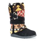 Muk Luks Nikki Women's Water-resistant Boots, Girl's, Size: 8, Black