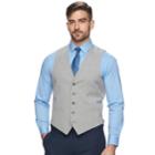 Men's Apt. 9&reg; Premier Flex Slim-fit Suit Vest, Size: Small, Light Grey