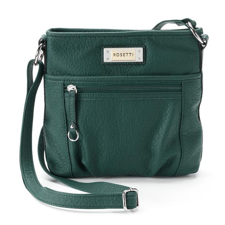 Rosetti Triple Play Carlotta Crossbody Bag, Women's, Dark Green