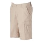 Men's Columbia Omni-shade Outer Terrain Performance Cargo Shorts, Size: 34, White Oth