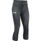 Girls 7-16 Under Armour Heatgear Printed Capri Leggings, Size: Medium, Oxford