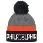 Adult Reebok Philadelphia Flyers Cuffed Pom Knit Hat, Men's, Grey
