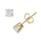 5/8 Carat T.w. Diamond 14k Gold Stud Earrings, Women's, White