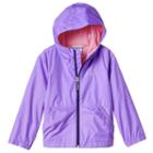 Toddler Girl Columbia Lightweight Solid Rain Jacket, Size: 3t, Purple Oth