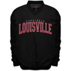 Men's Franchise Club Louisville Cardinals Members Windbreaker Pullover, Size: Medium, Black