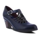 L'artiste By Spring Step April Women's Mary Jane Shoes, Size: 36, Blue (navy)