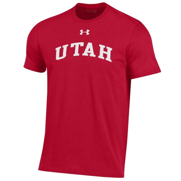 Men's Under Armour Utah Utes Performance Tee, Size: Large, Ute Red