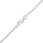 Primrose Sterling Silver Round Link Necklace - 20-in, Women's, Size: 20, Grey