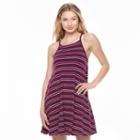 Juniors' So&reg; Halter Swing Dress, Girl's, Size: Xl, Purple