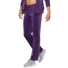 Women's Tek Gear&reg; Velour Mid-rise Sweatpants, Size: Medium, Drk Purple