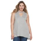 Plus Size French Laundry Cutout Swing Tank, Women's, Size: 1xl, White Oth