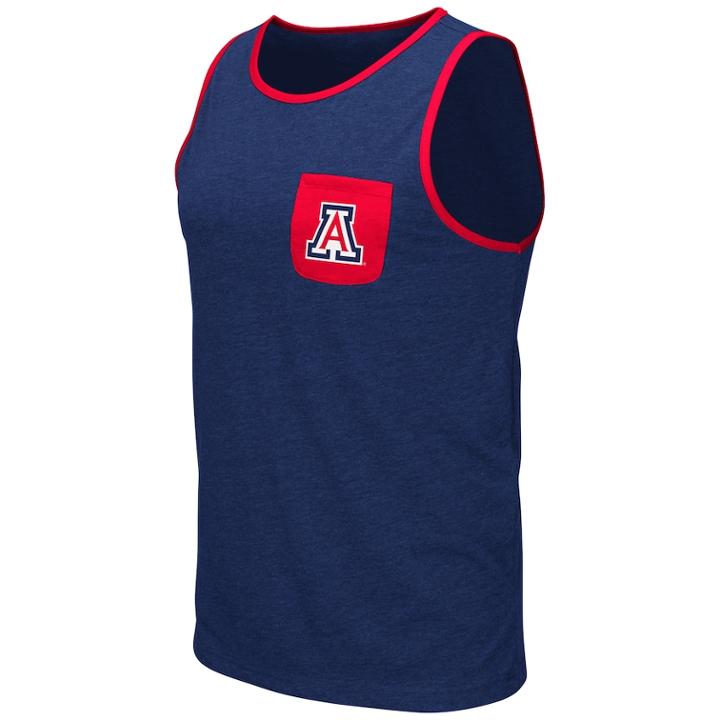 Men's Colosseum Arizona Wildcats Tank Top, Size: Large, Dark Blue