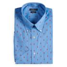 Men's Croft & Barrow&reg; Button-down Collar Dress Shirt, Size: L 16.5-17, Med Blue