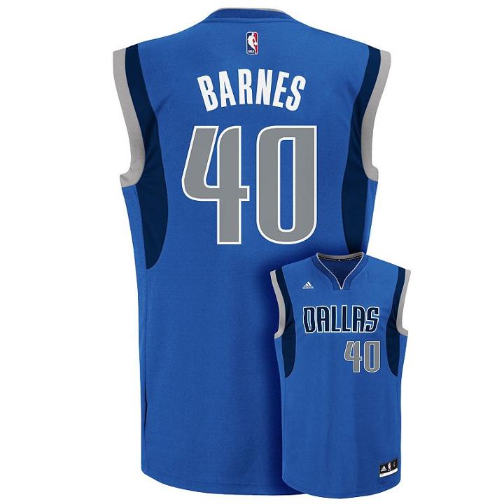 Men's Adidas Dallas Mavericks Harrison Barnes Nba Replica Jersey, Size: Xl, Brt Blue