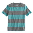 Boys 8-20 Urban Pipeline Striped Tee, Size: Small, Turquoise/blue (turq/aqua)
