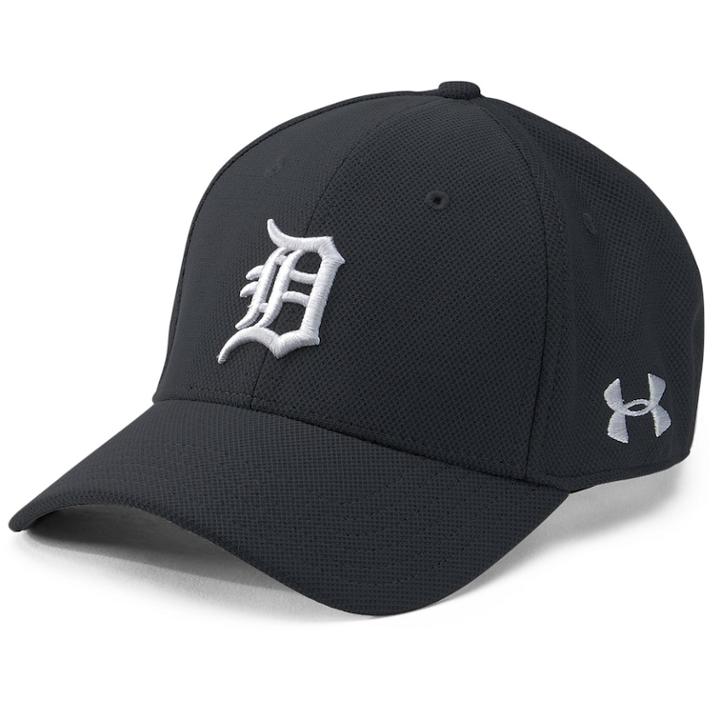 Men's Under Armour Detroit Tigers Blitzing Adjustable Cap, Black