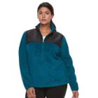 Plus Size Fila Sport&reg; Fleece Jacket, Women's, Size: 1xl, Dark Blue